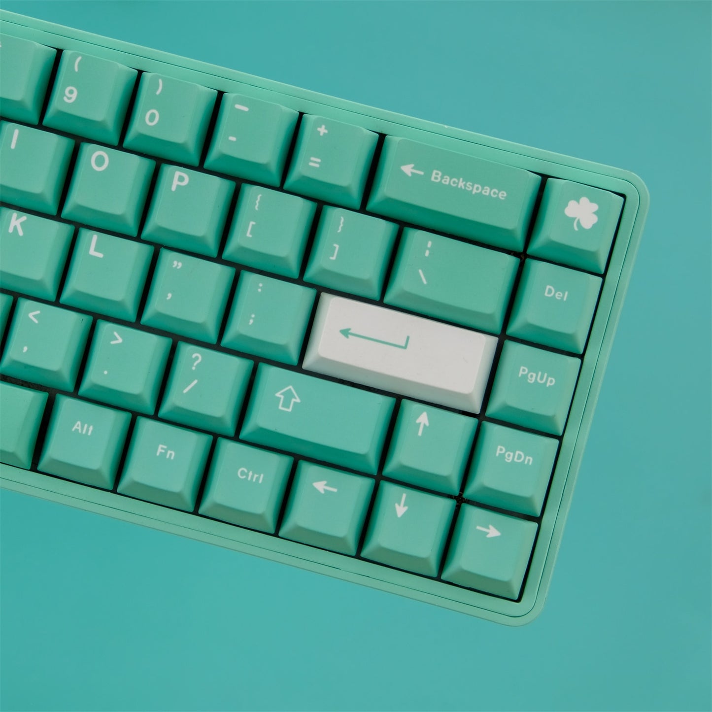 ملف تعريف الكرز PBT Keycaps البرسيم