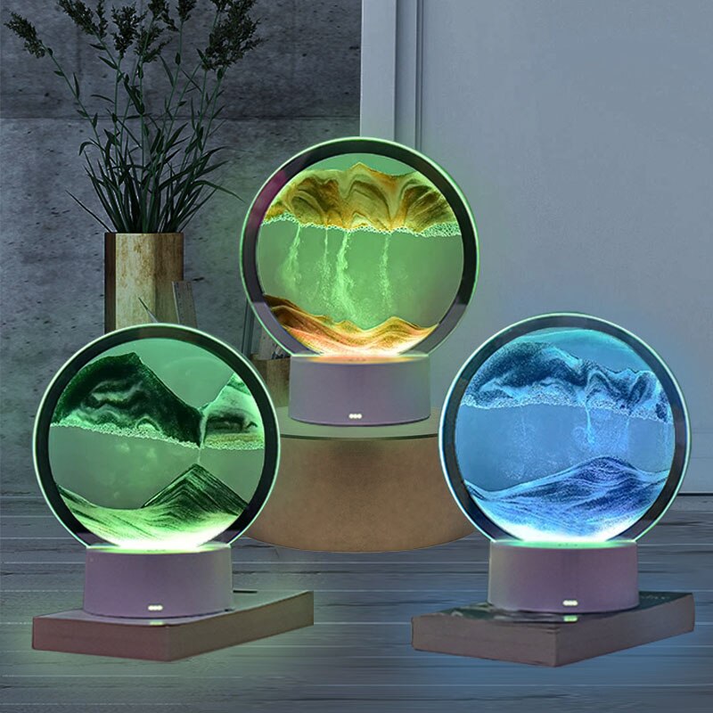 Sand Watch Led Light Lamp