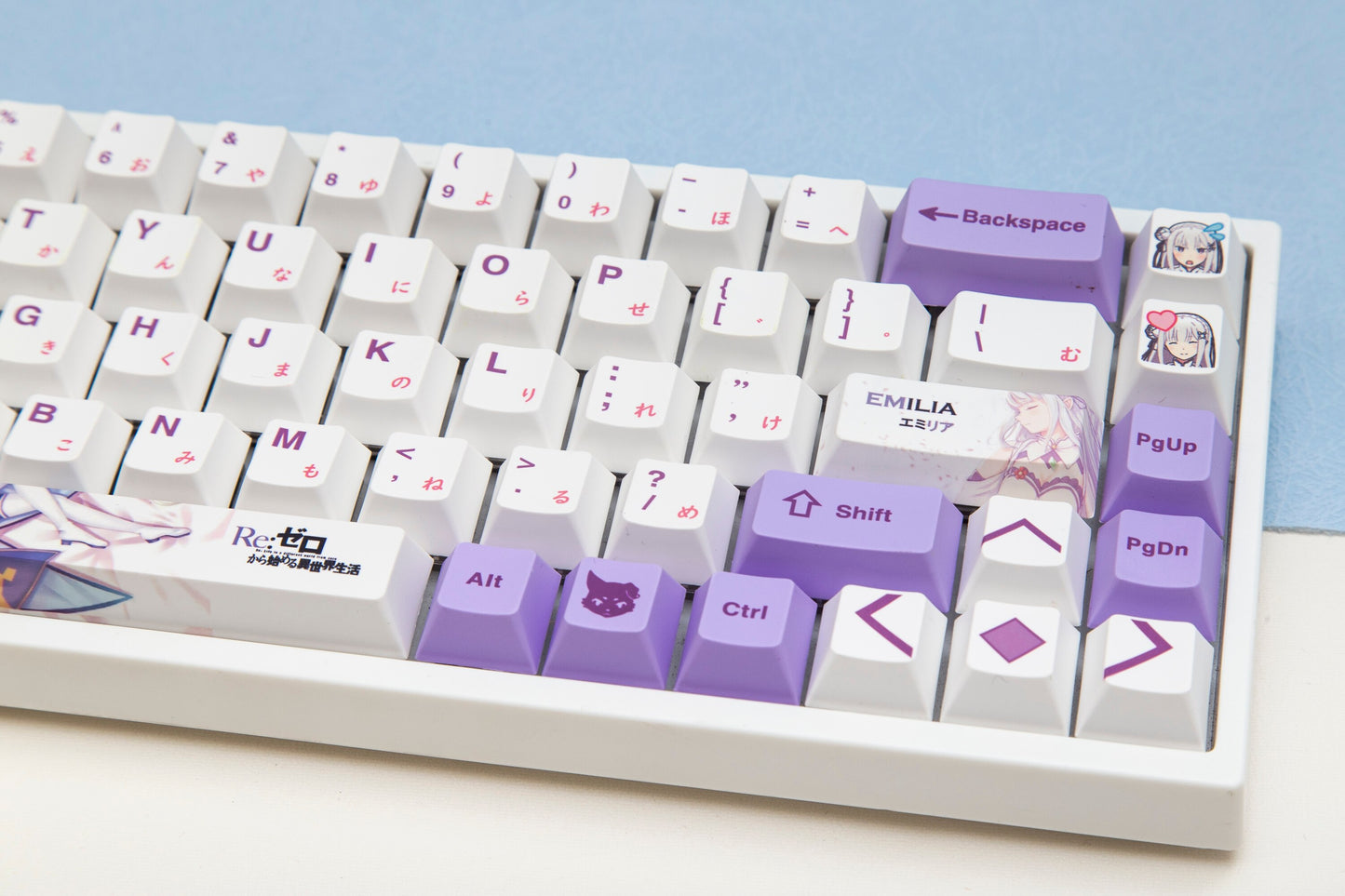 RE Emilia PBT Cherry Profile Keycaps