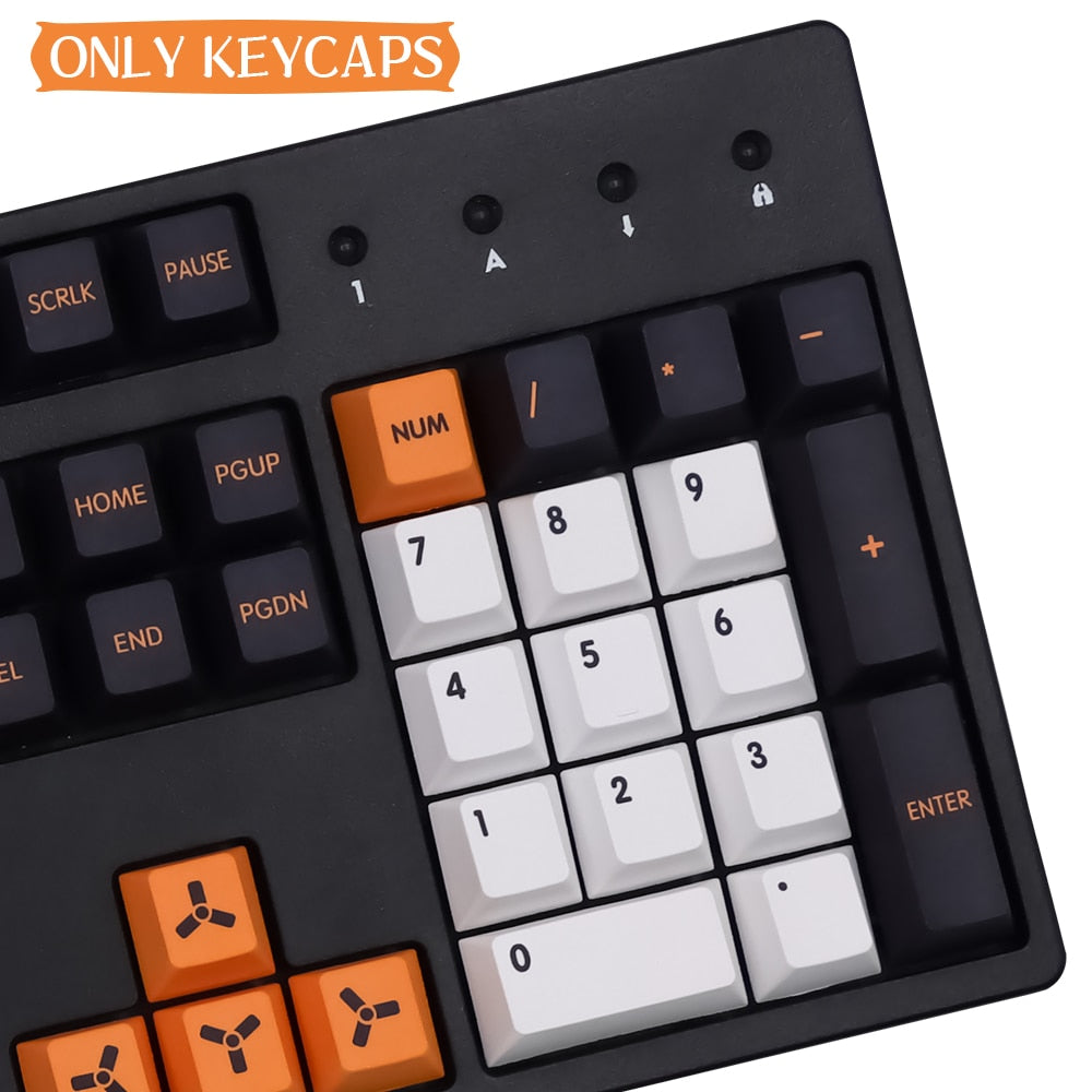 ملف تعريف الكرز الحرب الافتراضية PBT Keycaps