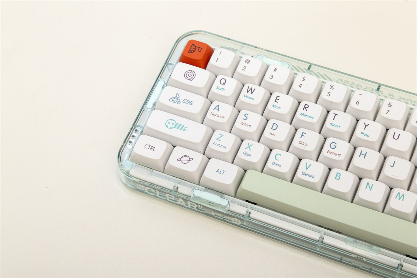 هيئة Heavenly Body PBT Keycaps XDA الشخصي