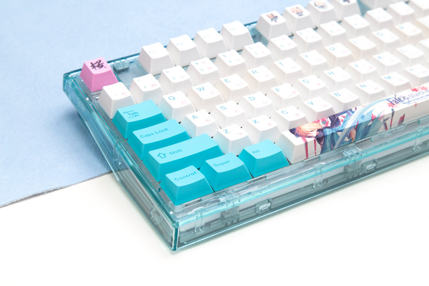 Okita Soji Keycaps PBT Cherry Profile