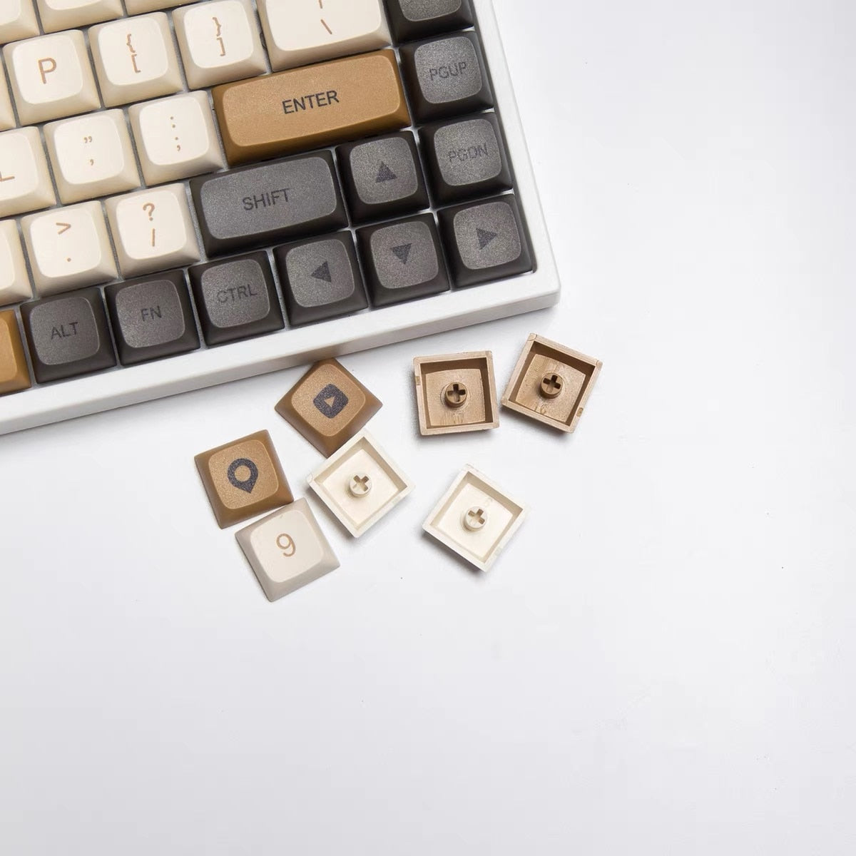 براونيز PBT Keycap XDA Profile Keycaps