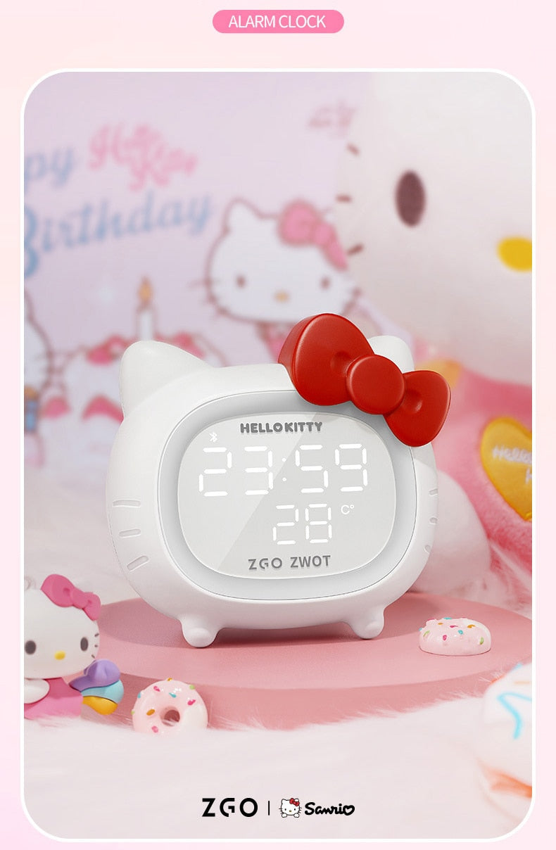 ZGO ZWOT Hellokitty Smart Alarm Clock - Bluetooth Speaker Light