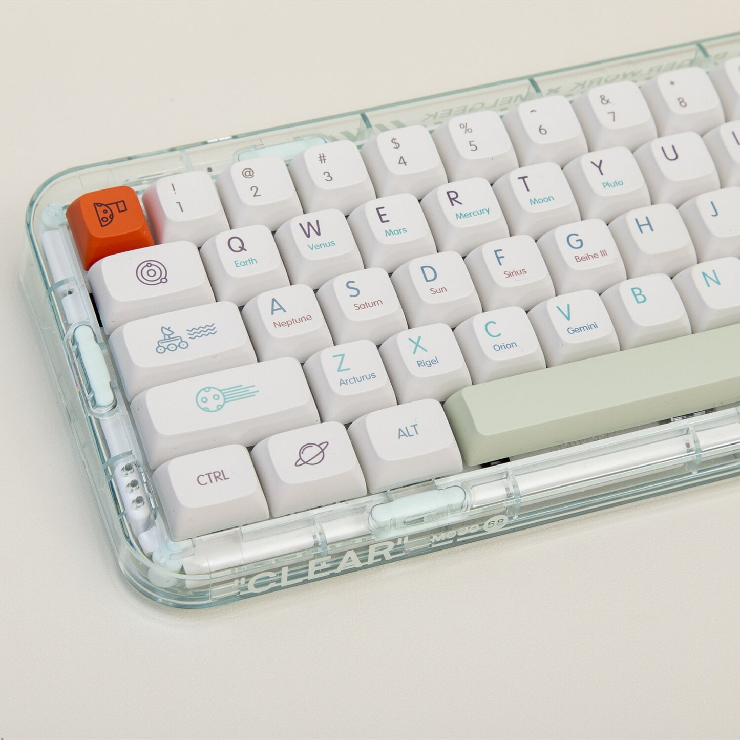 هيئة Heavenly Body PBT Keycaps XDA الشخصي