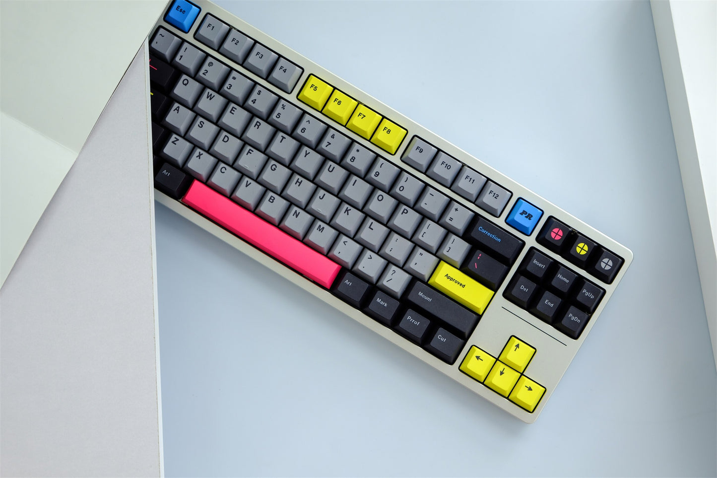 Atari Sheild PBT Keycaps cherry profile