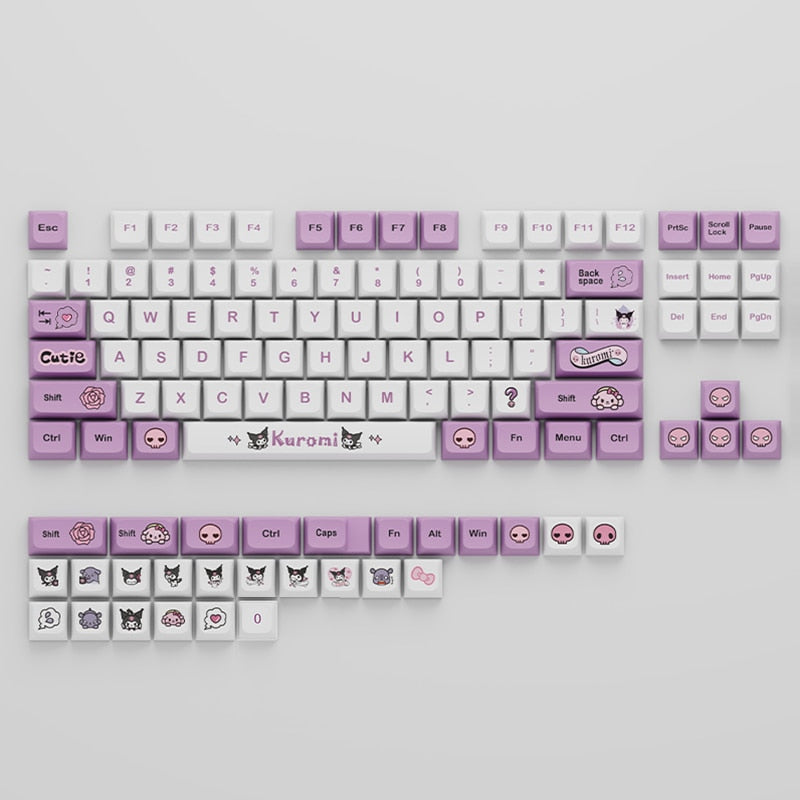 Kuromi XDA Profile Keycaps