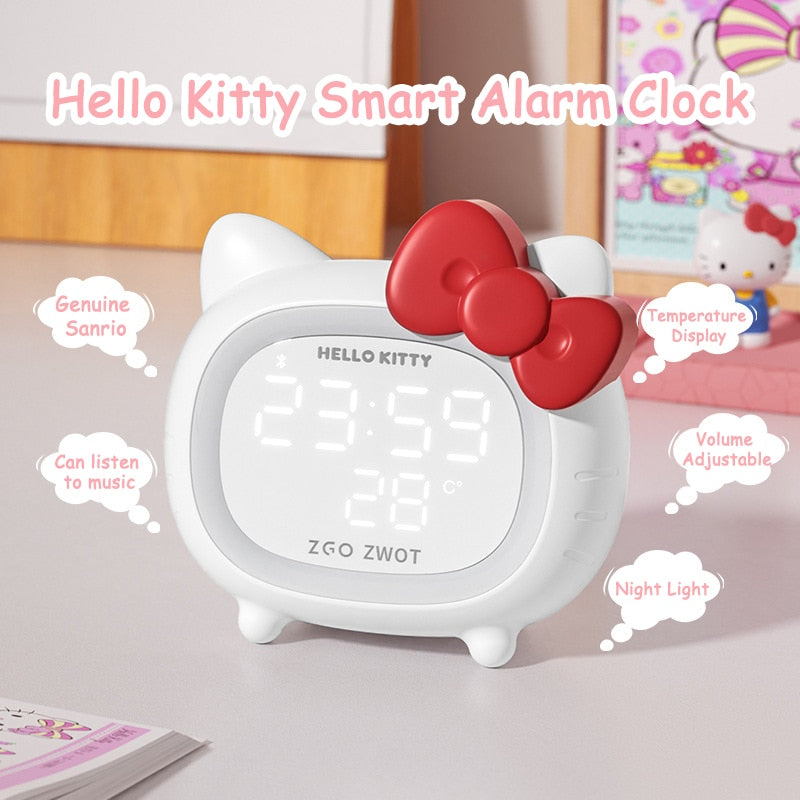 ZGO ZWOT Hellokitty Smart Alarm Clock - Bluetooth Speaker Light