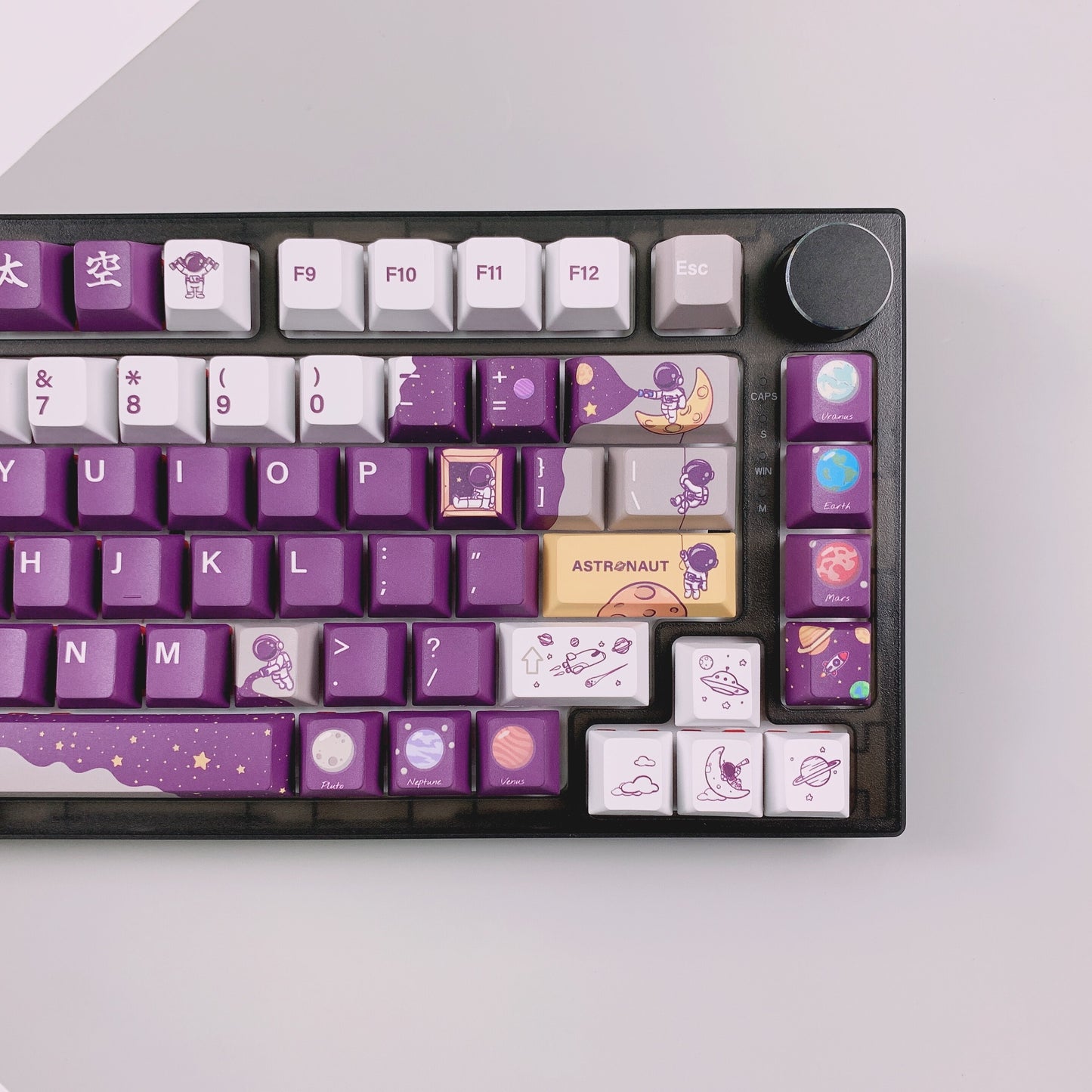 Spaceman PBT Cherry Profile Keycaps