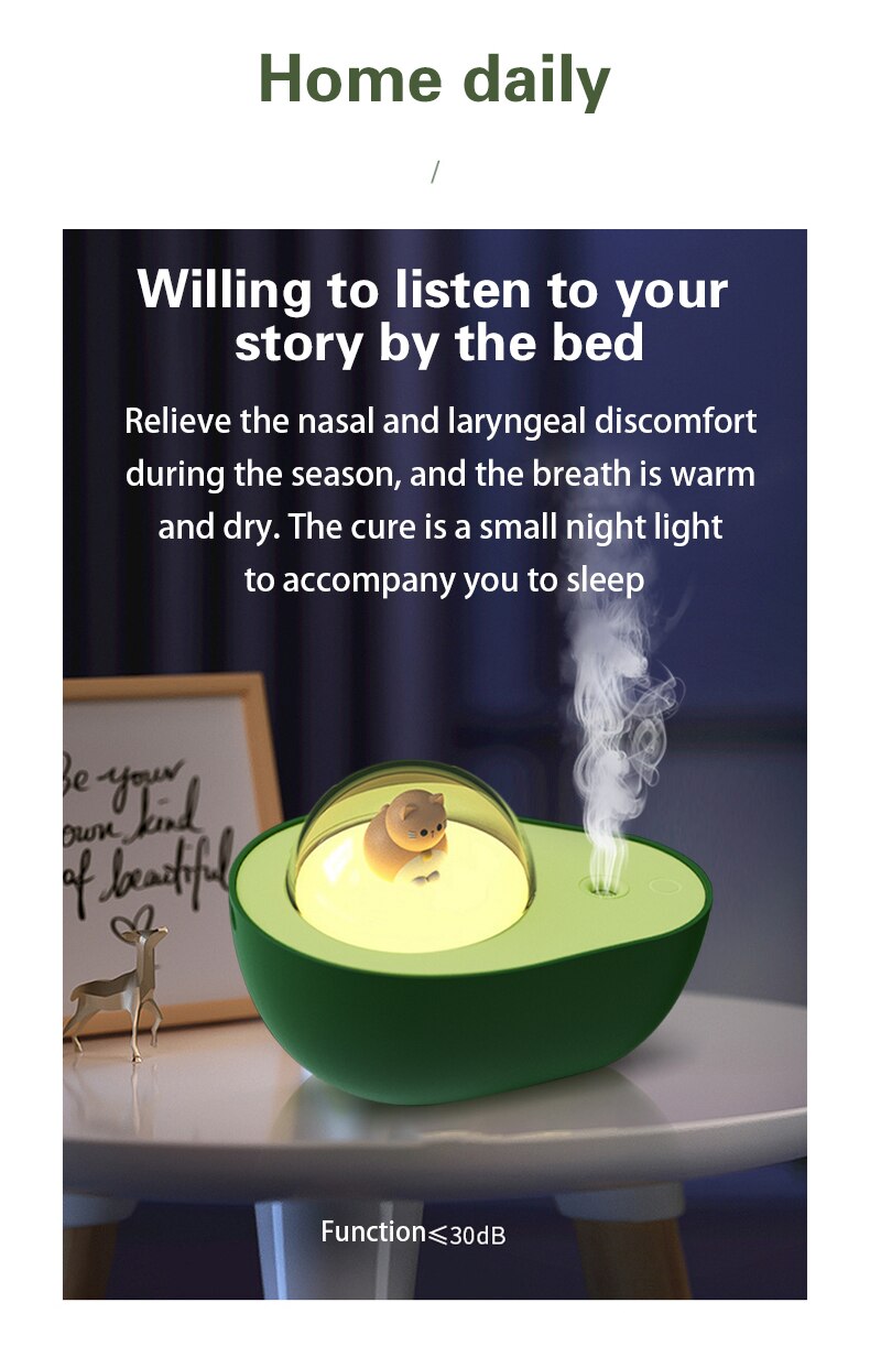 Avocado Wireless Air Ultrasonic Humidifier