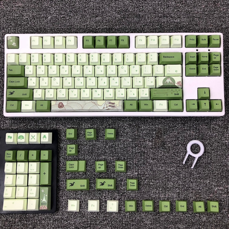 Matcha Green PBT Keycaps