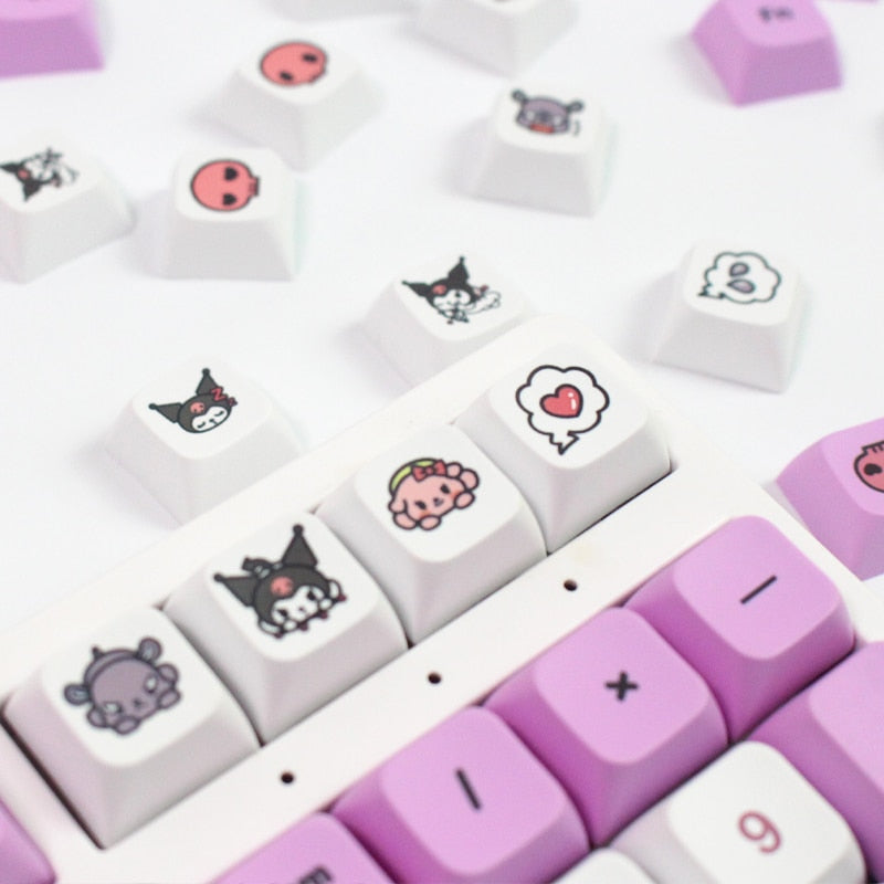 Kuromi XDA Profile Keycaps