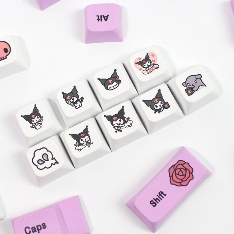 Kuromi XDA Profile Keycaps