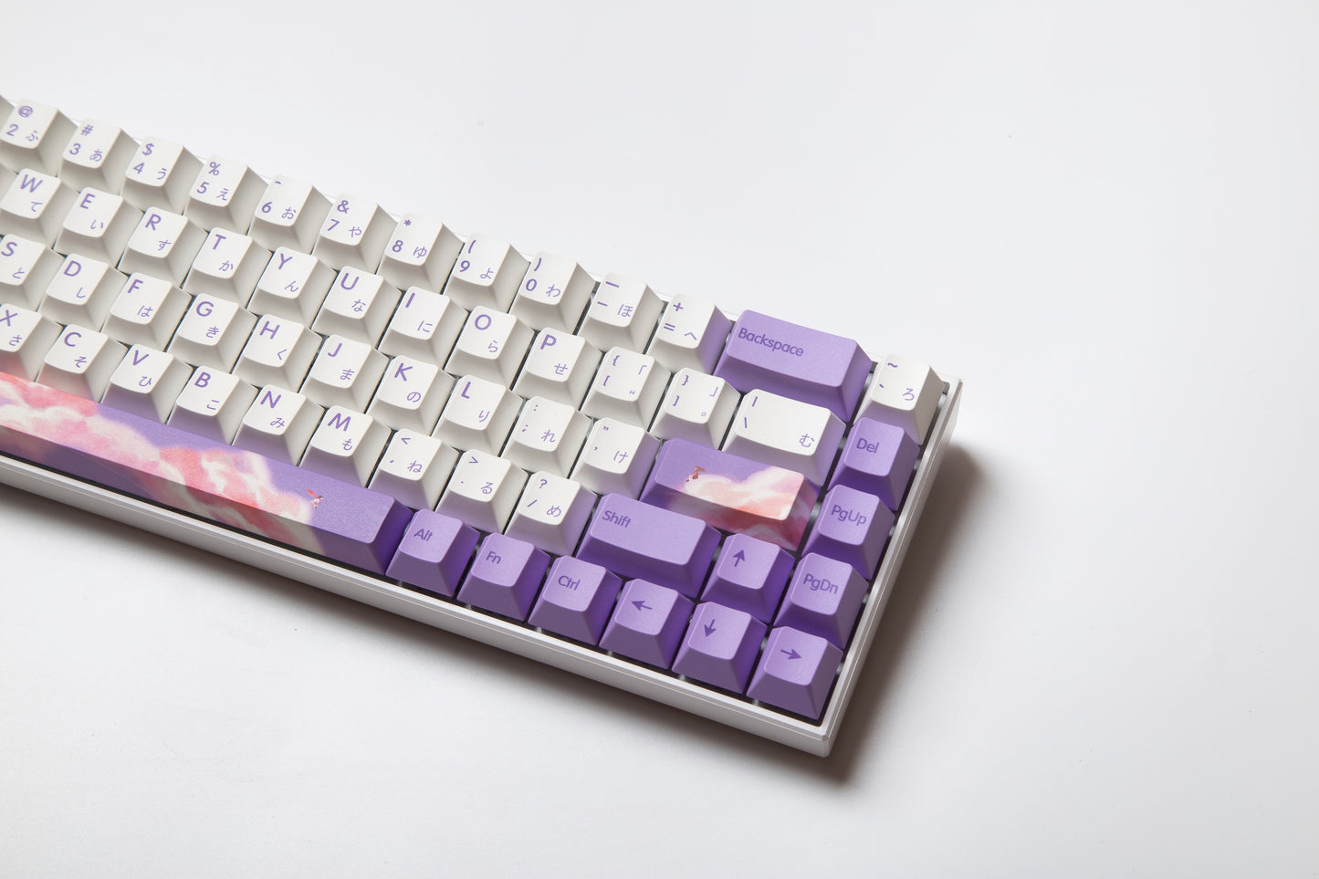 غيوم أرجوانية PBT Cherry Profile Keycaps