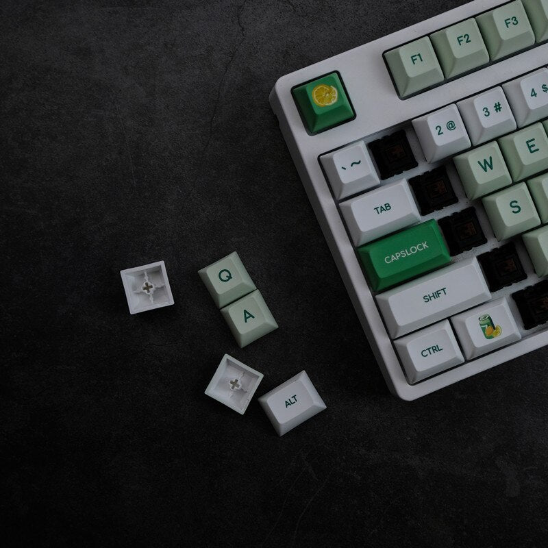 Lemonade Keycaps PBT KCA Profile