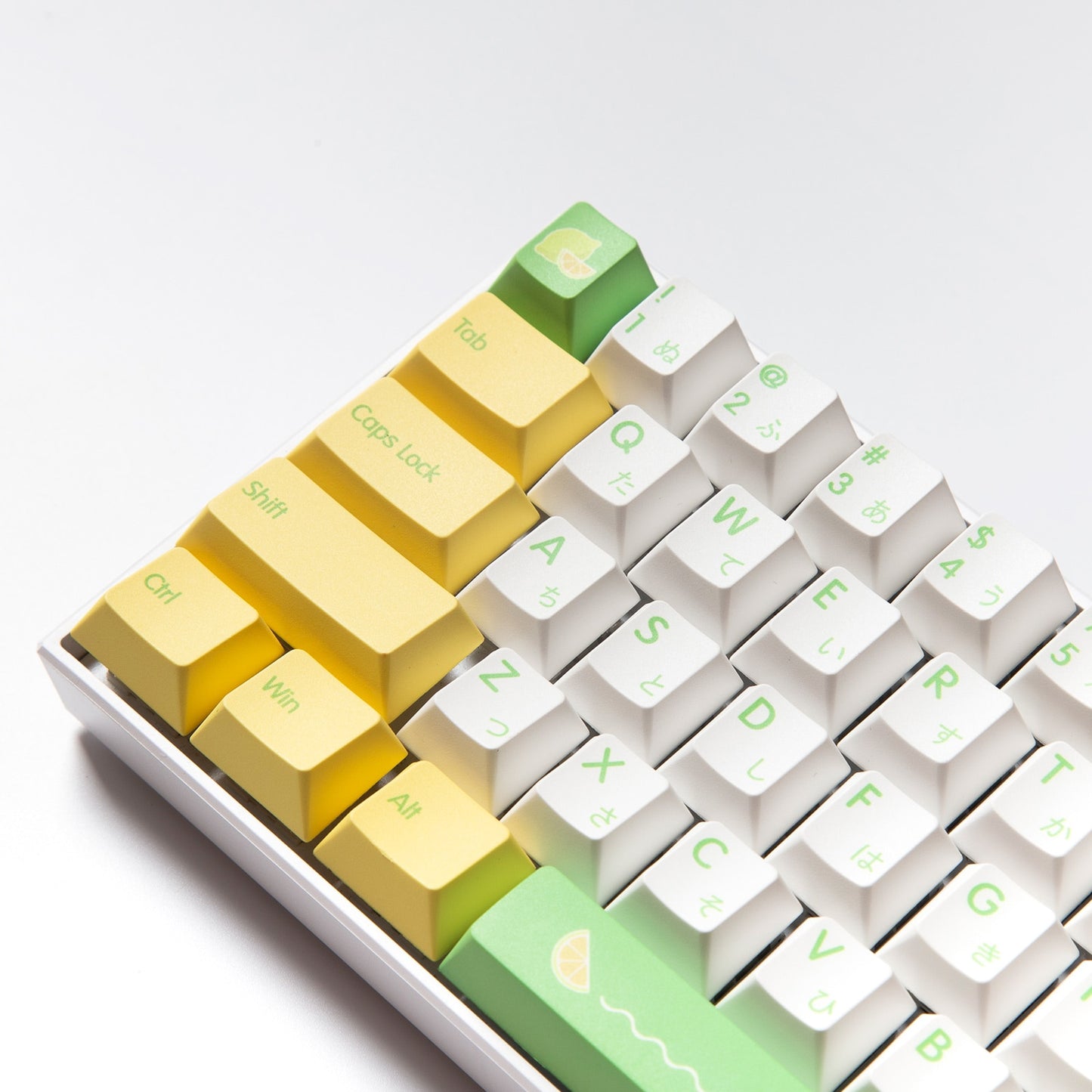 Lemon PBT cherry profile Keycaps