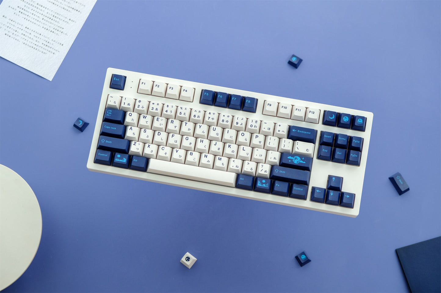 Blue Moon Keycaps PBT Dye Cherry Profile