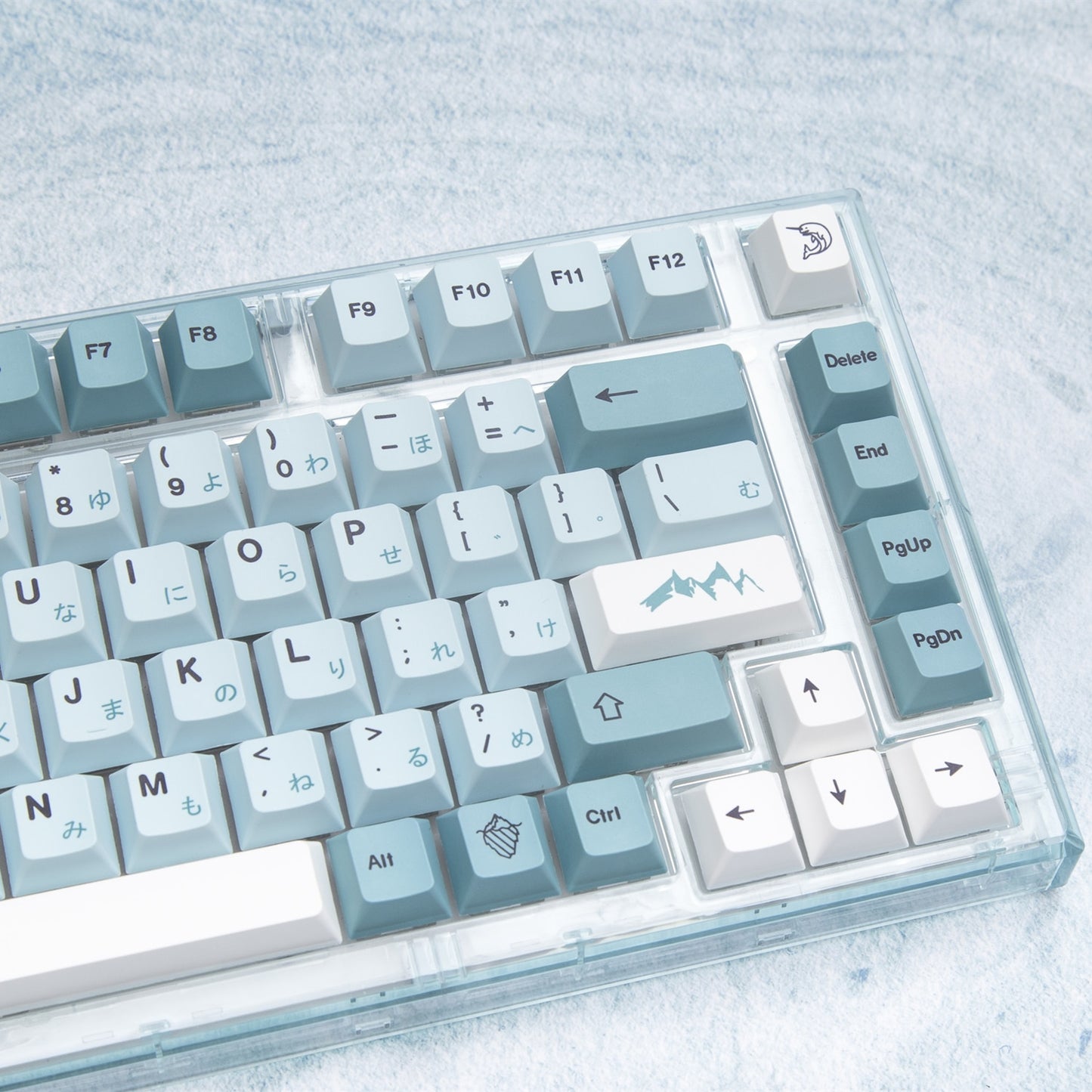 Iceberg Keycaps PBT Cherry Profile