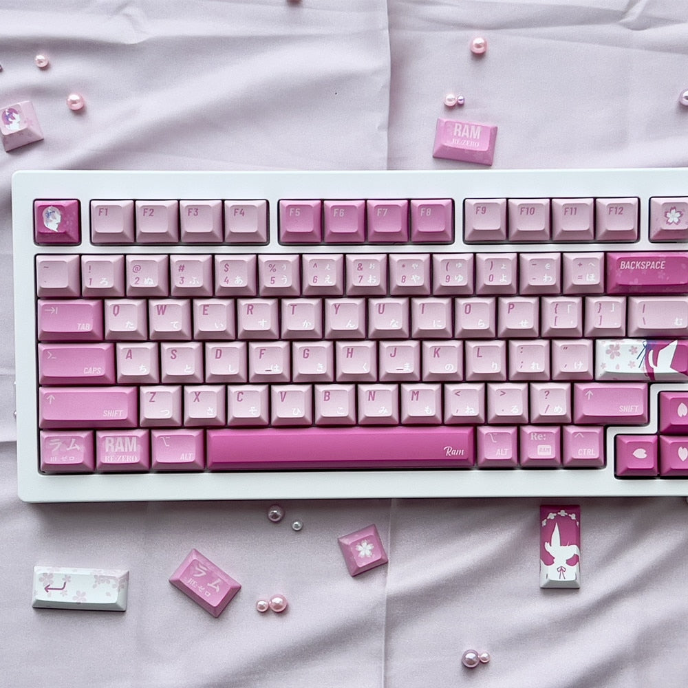 خادمة pinue KCA الملف الشخصي PBT Keycaps