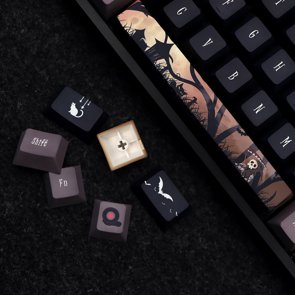 شبح الفضاء PBT Keycap الملف الشخصي الكرز