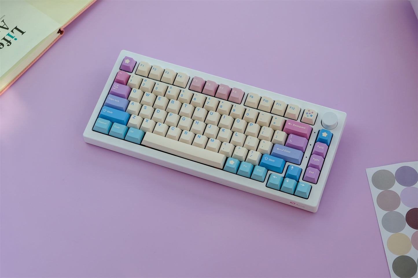 الجنية البكر PBT الملف الشخصي الكرز Keycaps