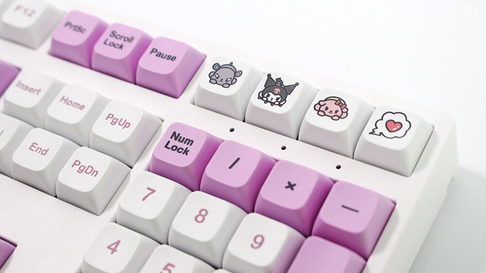 Kuromi XDA Profile Keycaps