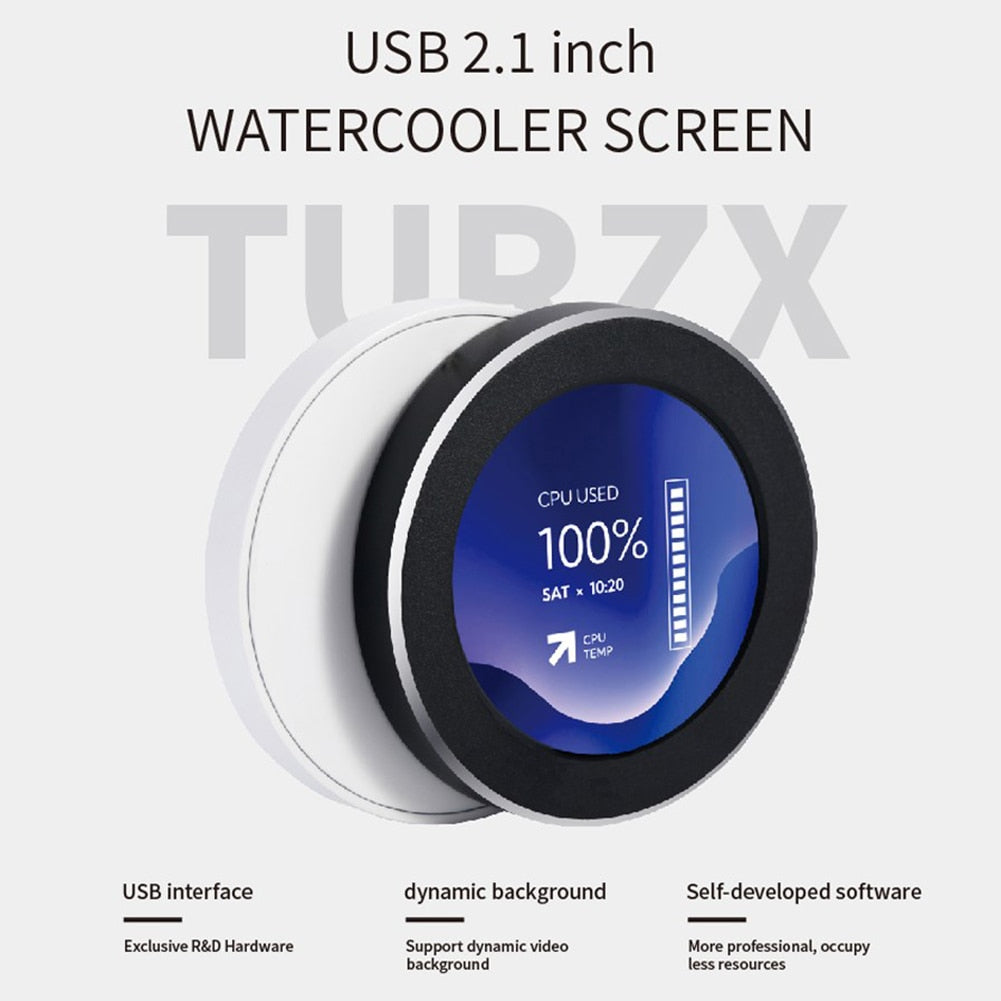 2.1 Inch Cooler Round Screen IPS Dynamic Display