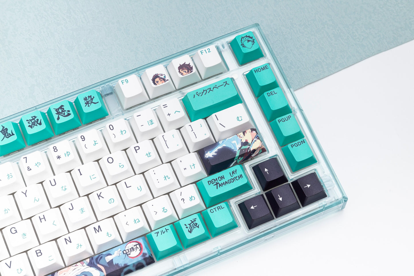 DS Tanjiro Cherry Profile PBT Keycaps