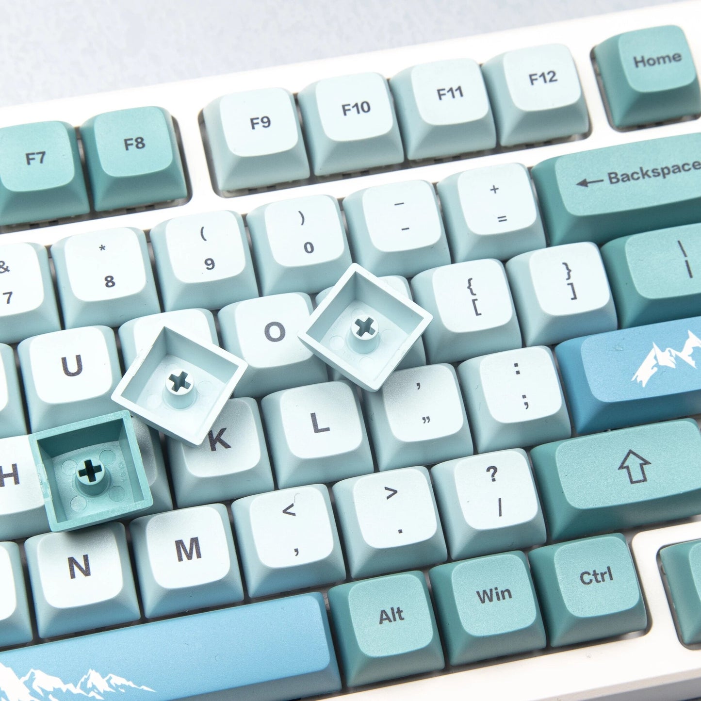 Breeze Mountains XDA Keycaps - تحتاج إلى استبدالها بمنتج أفضل -