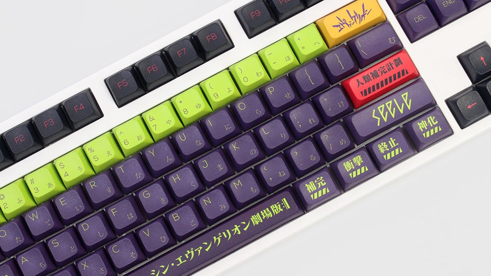 EVA-13 XDA Profile PBT Keycaps