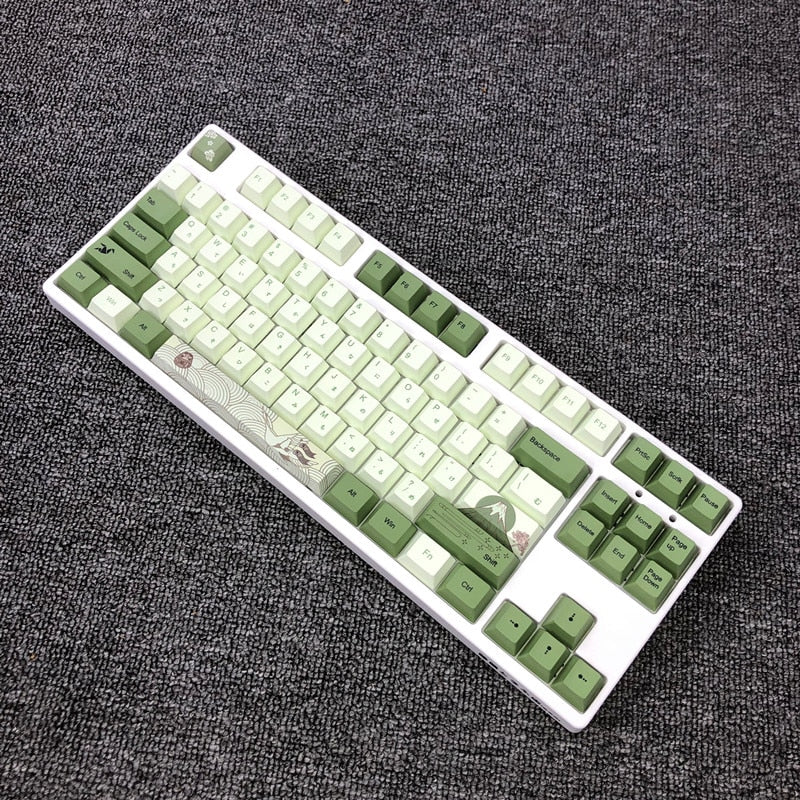 Matcha Green PBT Keycaps