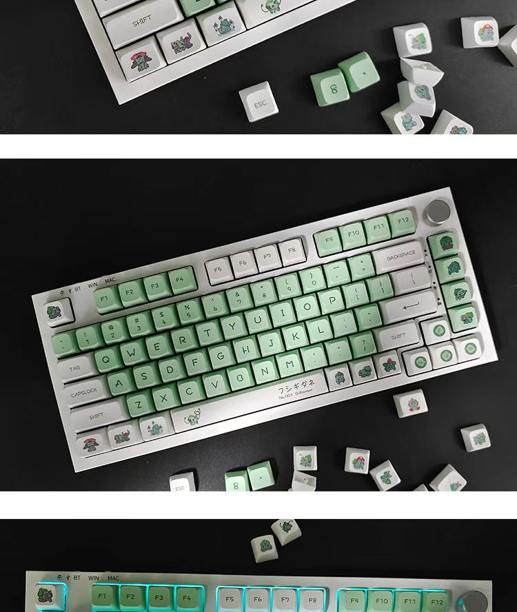 ضفدع البذور Keycap XDA PBT Keycaps