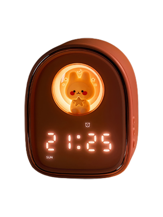 Rabbit Space Capsule  Alarm Clock Light