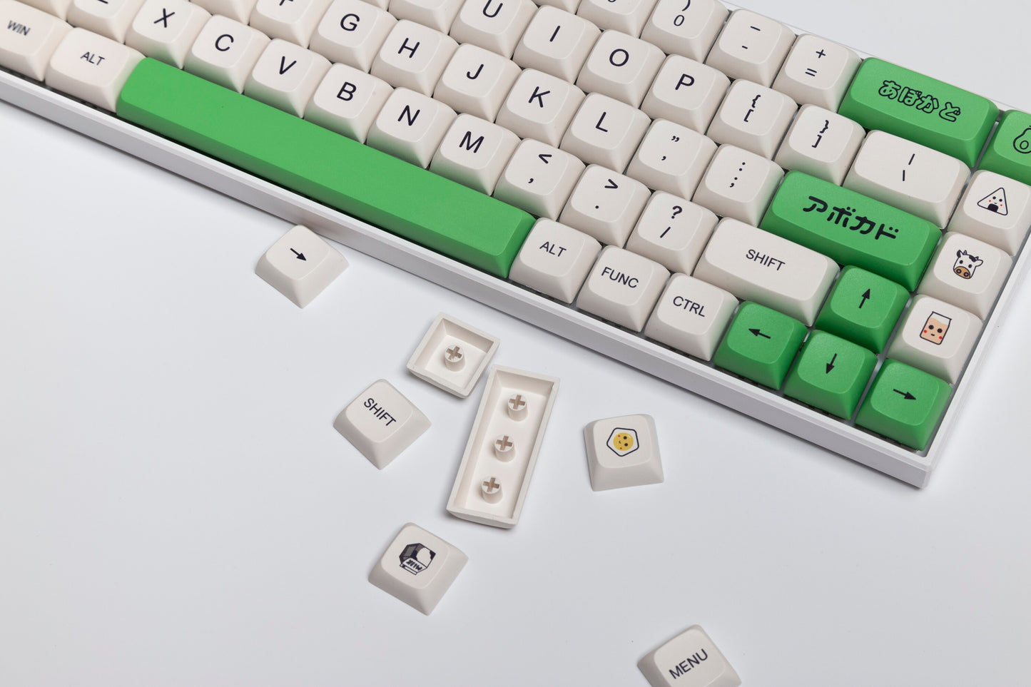 Avocado XDA Profile PBT Keycaps