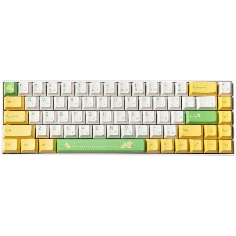 Lemon PBT cherry profile Keycaps