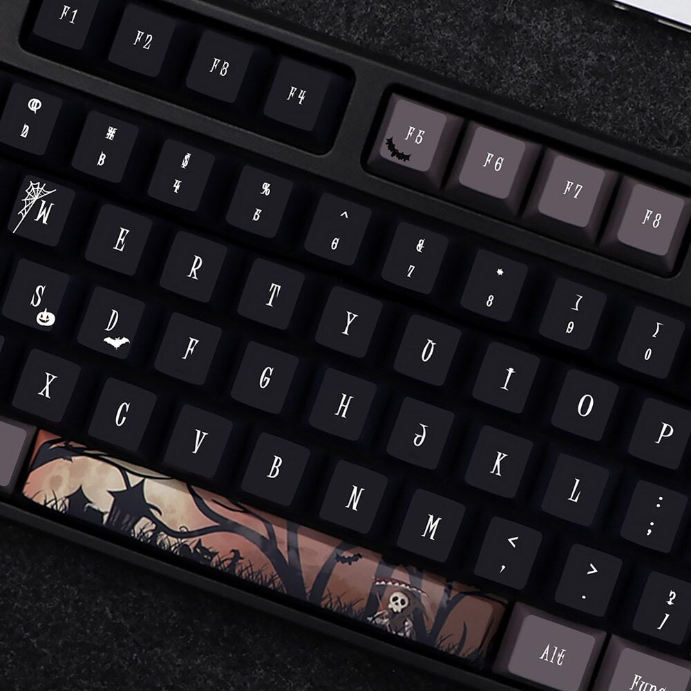 شبح الفضاء PBT Keycap الملف الشخصي الكرز