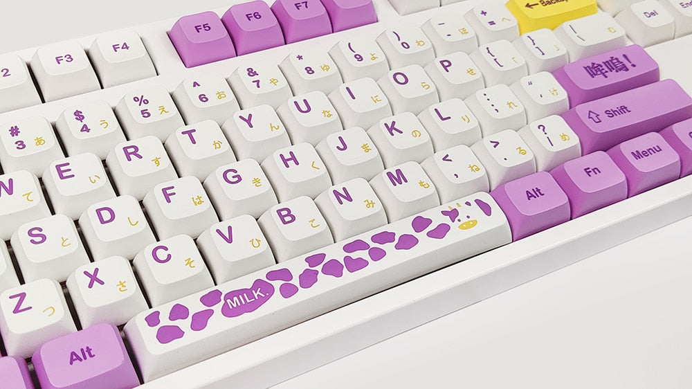 Taro Cow PBT  XDA Profile Keycaps