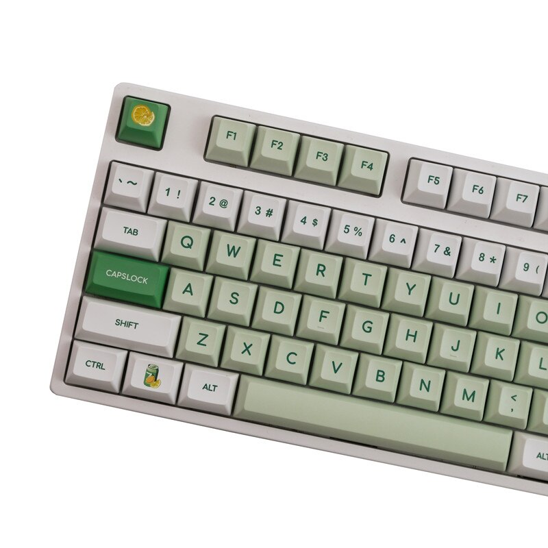 Lemonade Keycaps PBT KCA Profile