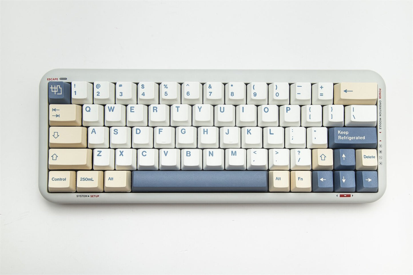 Soy Milk OEM Profile PBT Keycaps