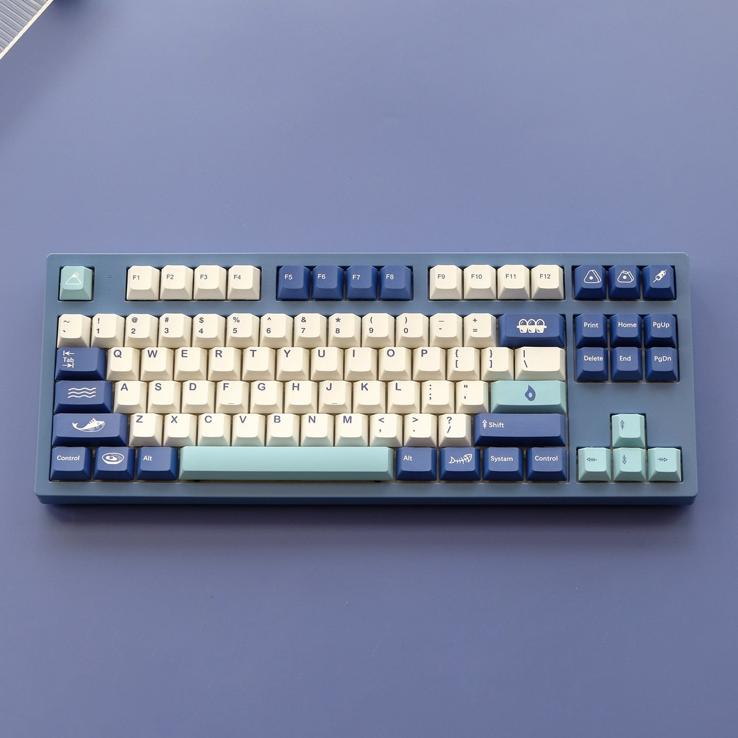 Astro Blue Keycaps PBT cherry Profile