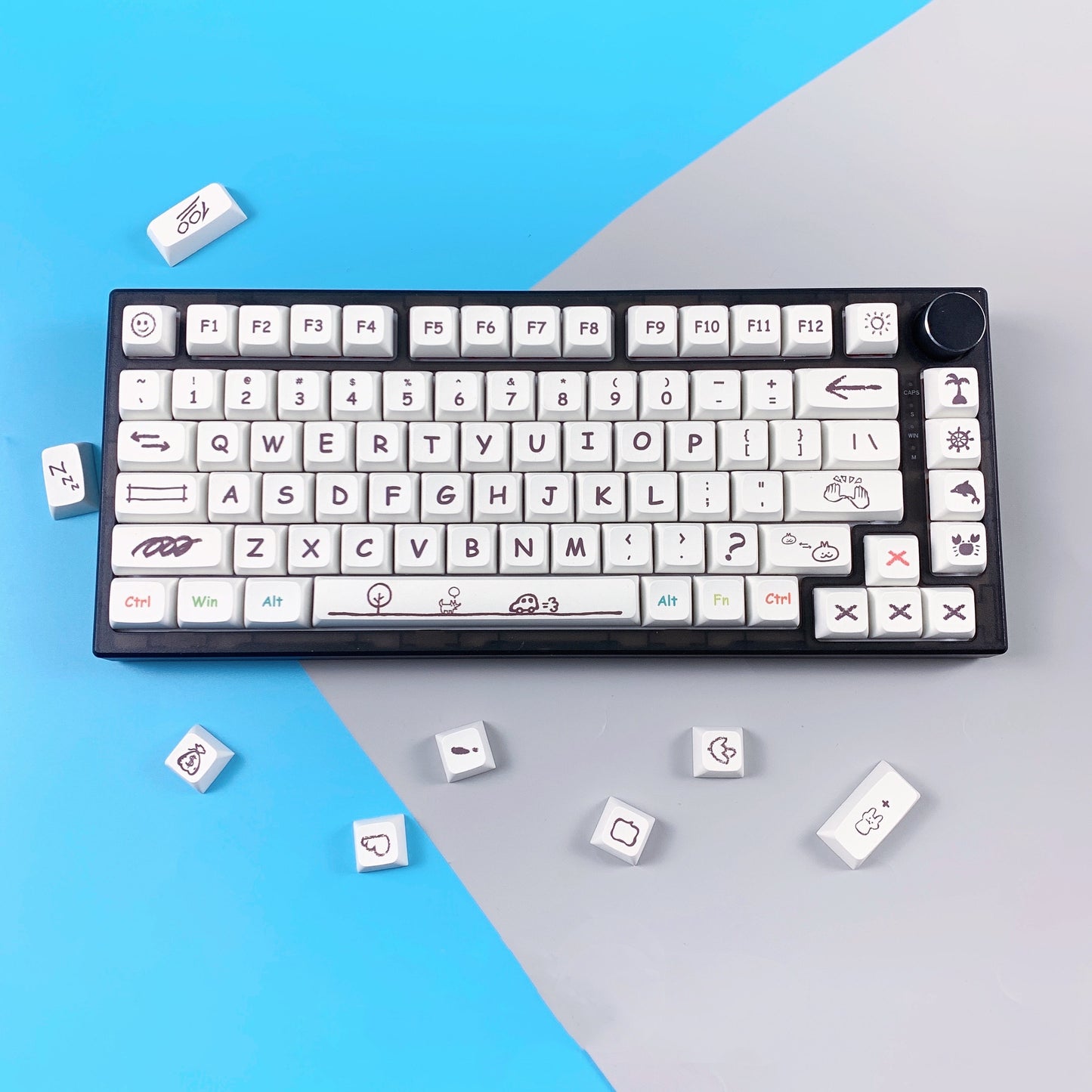 ملف تعريف Daydream XDA PBT Keycaps