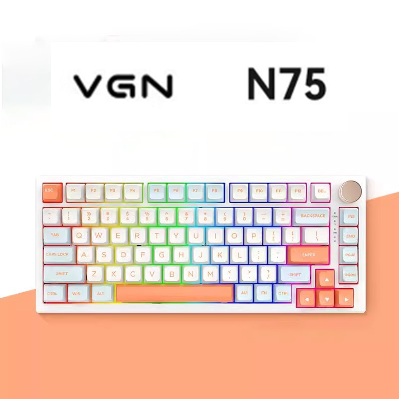 Vgn N75 Pro Wireless Keyboard Tri-mode