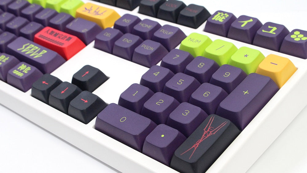 EVA-13 XDA Profile PBT Keycaps