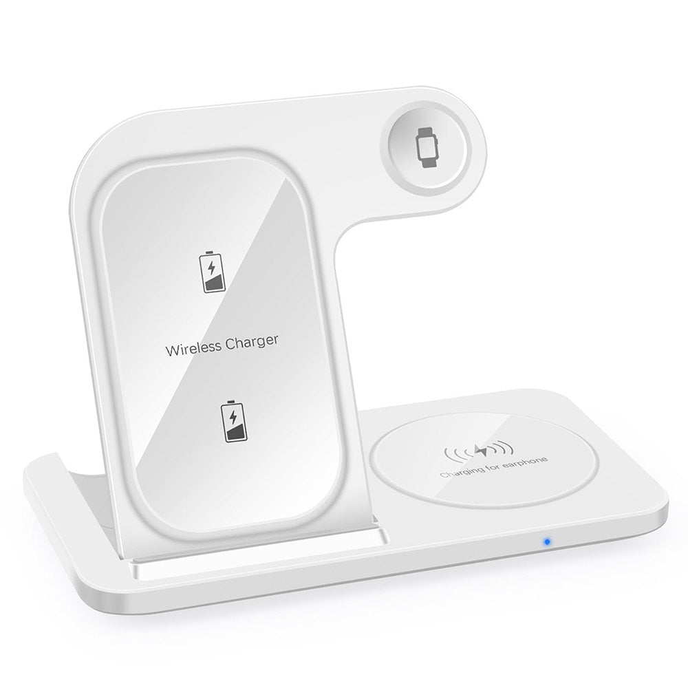 15W 3 in 1 Wireless Charger Stand