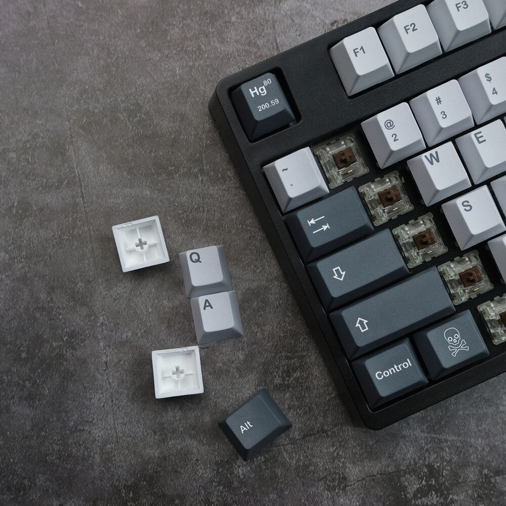 Mercury Cherry Profile PBT Keycaps