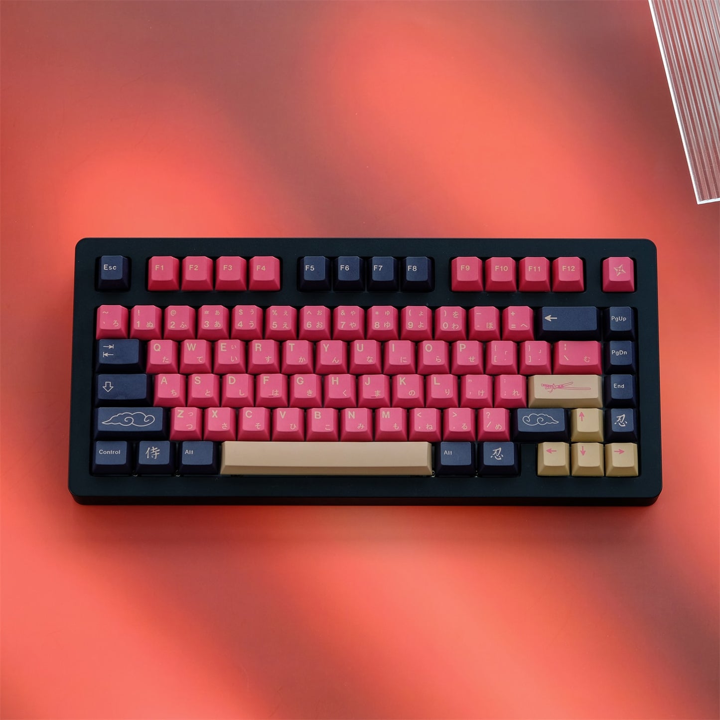 Red Samurai Keycaps PBT Cherry Keycaps