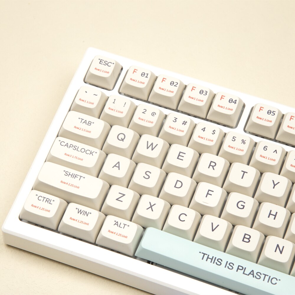 TIP PBT Keycaps XDA Profile