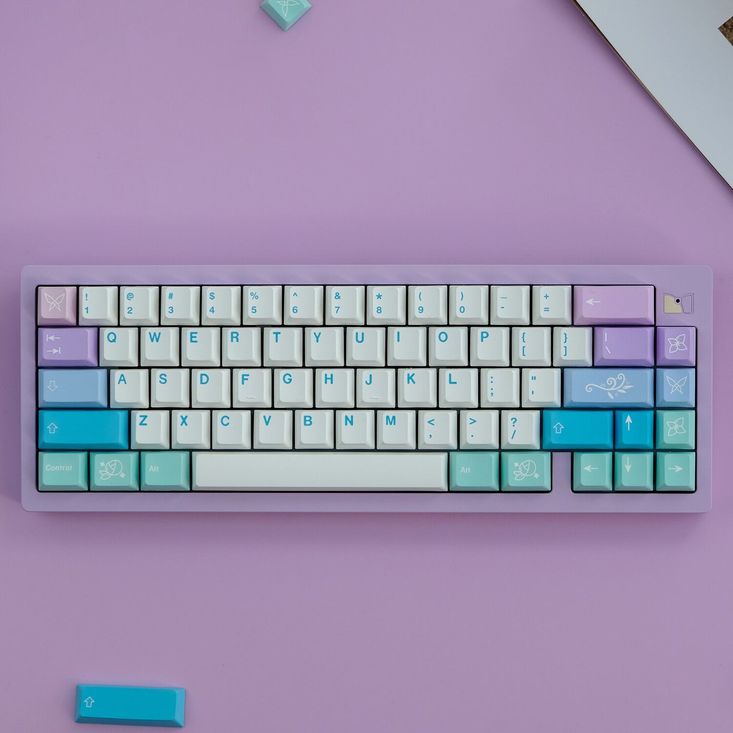 Fairy Gradient Cherry Profile PBT Keycaps