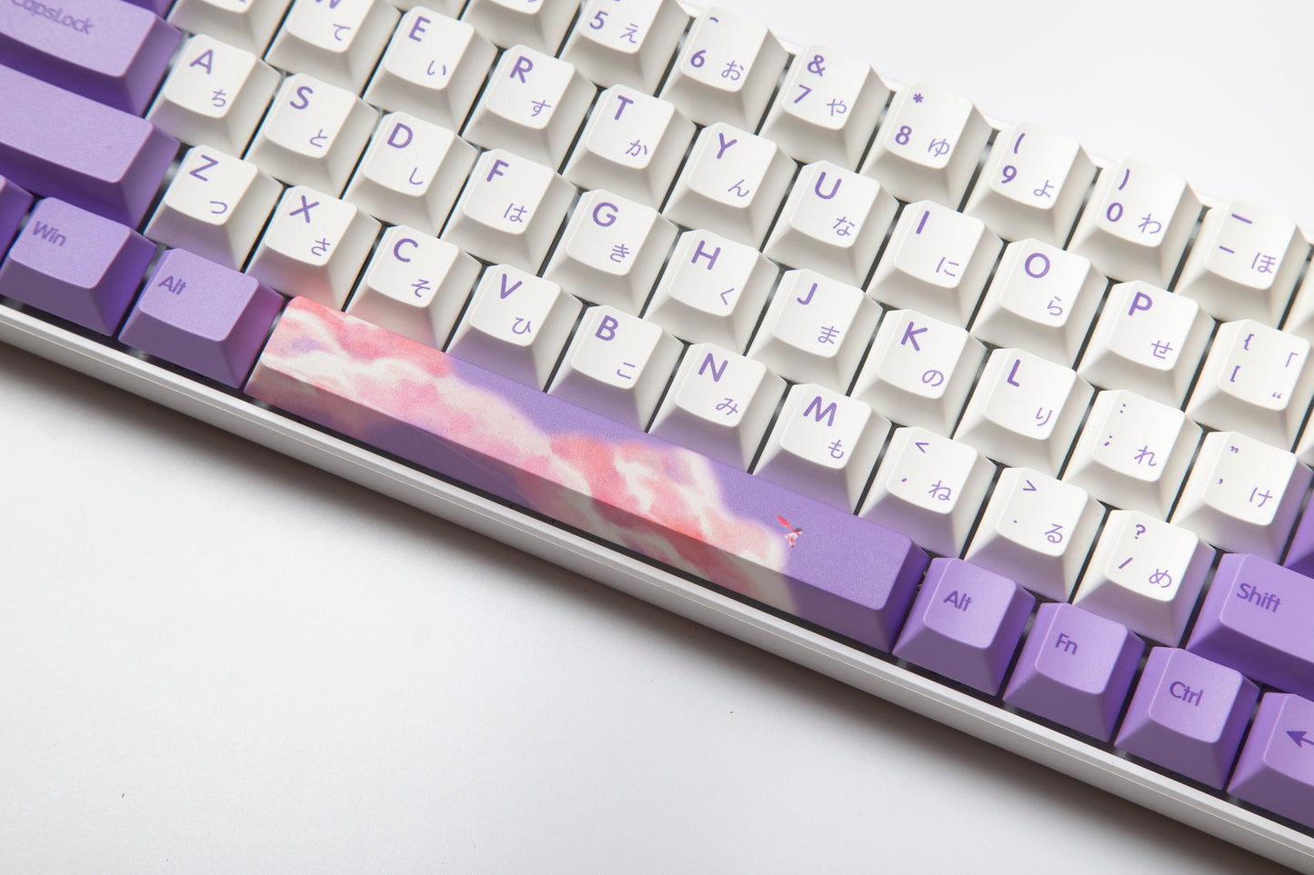 Purple Clouds PBT Cherry Profile Keycaps