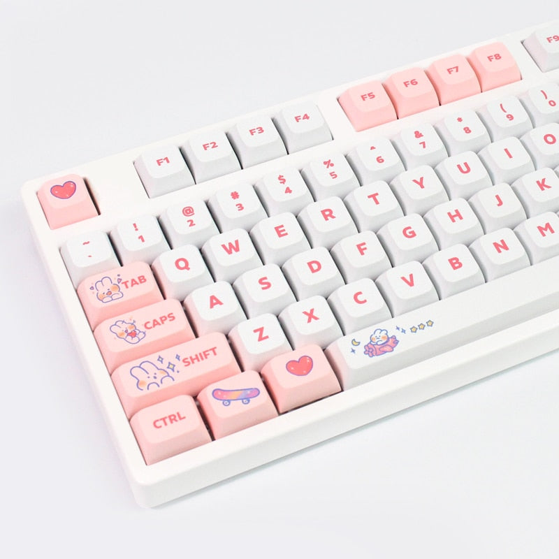 الملف الشخصي Steam Rabbit Pink Keycaps XDA